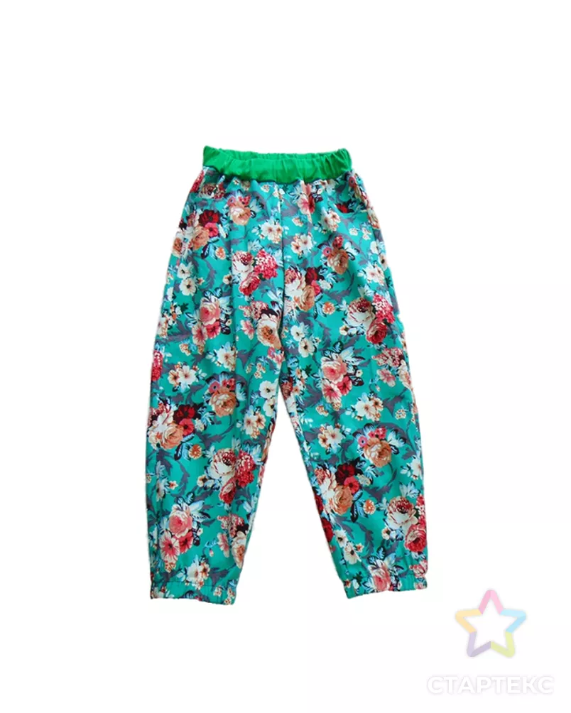 Выкройка: детские брюки на резинке_ Д1-32 арт. ВКК-5010-3-ВП1623 - рис. 1