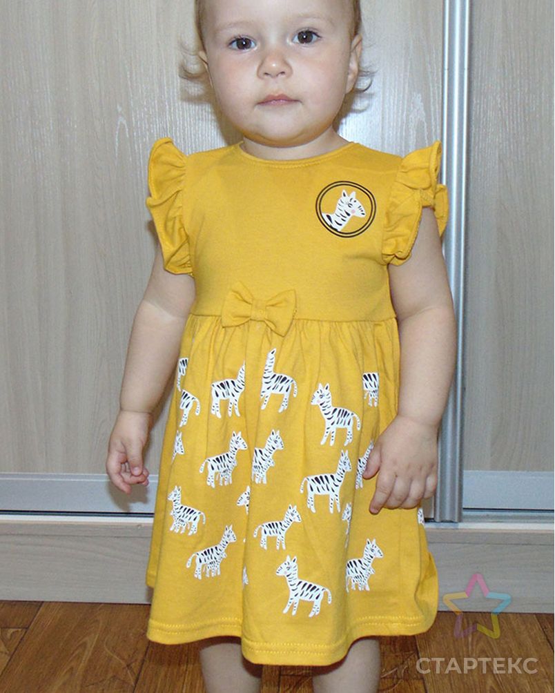 Выкройка: детское платье с крылышками D09 арт. ВКК-3095-1-ВП0771 4