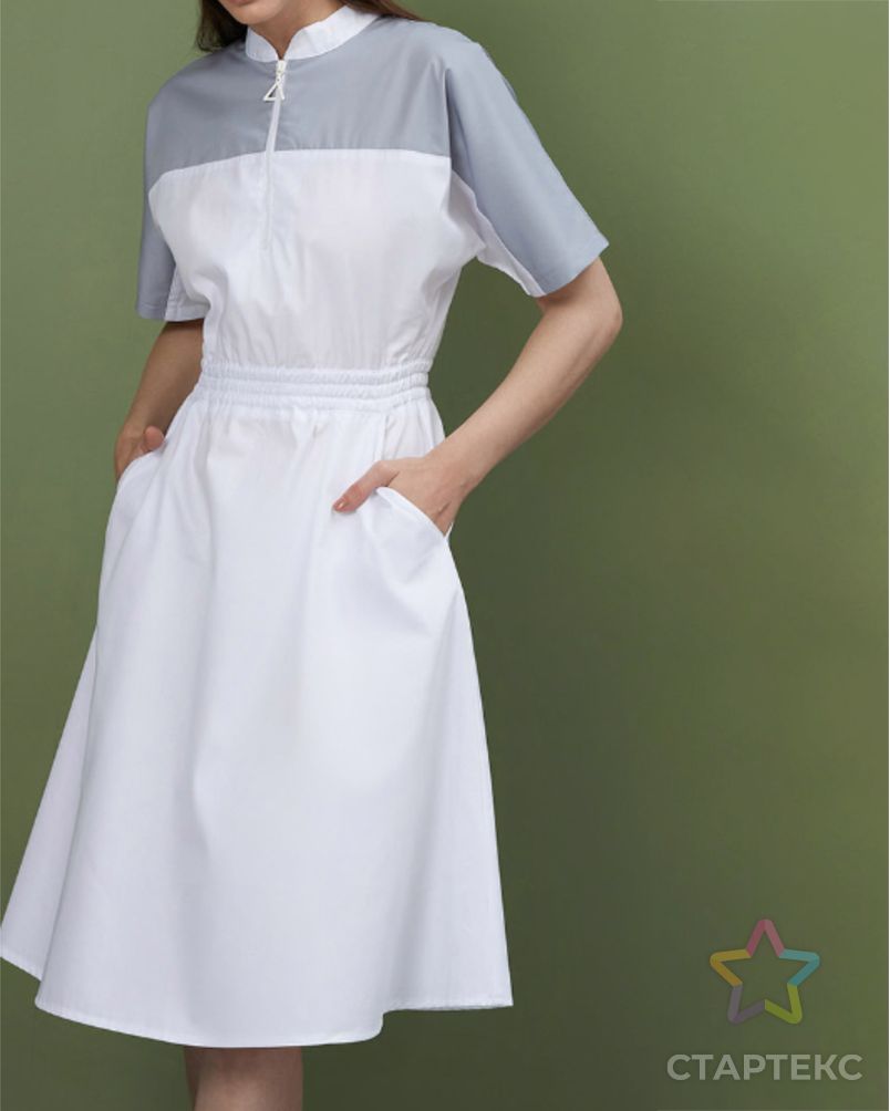 Выкройка: платье-халат медицинский № 30 арт. ВКК-3208-12-ВП0885 1