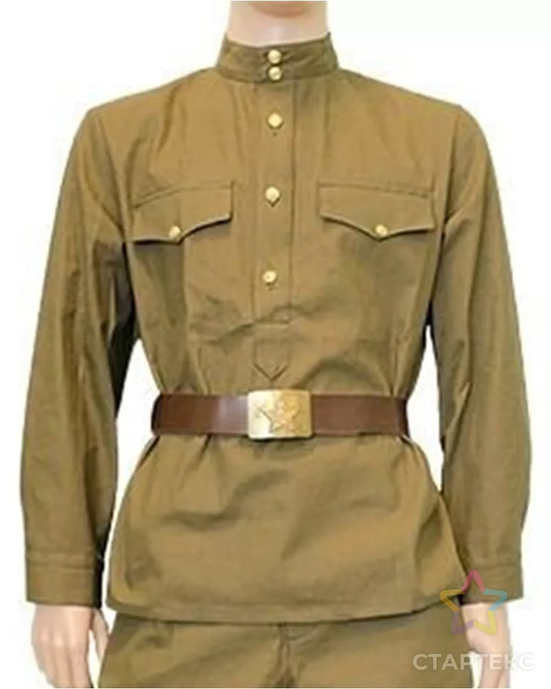 Выкройка: гимнастёрка мужская_161 арт. ВКК-4202-10-ВП1100 - рис. 1