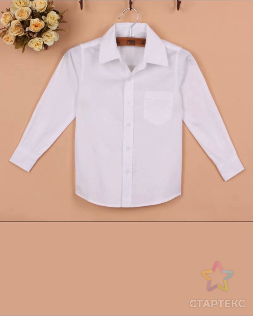 Выкройка: рубашка с коротким и длинным рукавом_61 арт. ВКК-4694-14-ВП1412 3