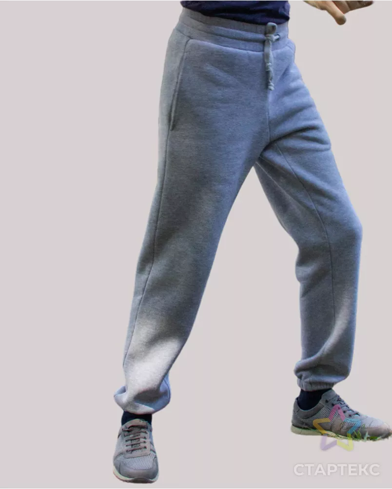 Выкройка: спортивные брюки свободного силуэта арт. ВКК-3015-39-ВП0691 3