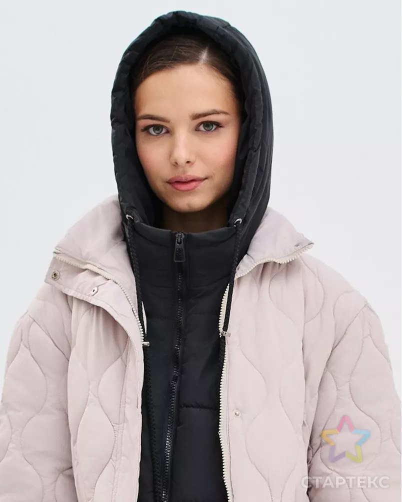 Выкройка: манишка утеплённая с капюшоном_50 арт. ВКК-4002-2-ВП0904 - рис. 2