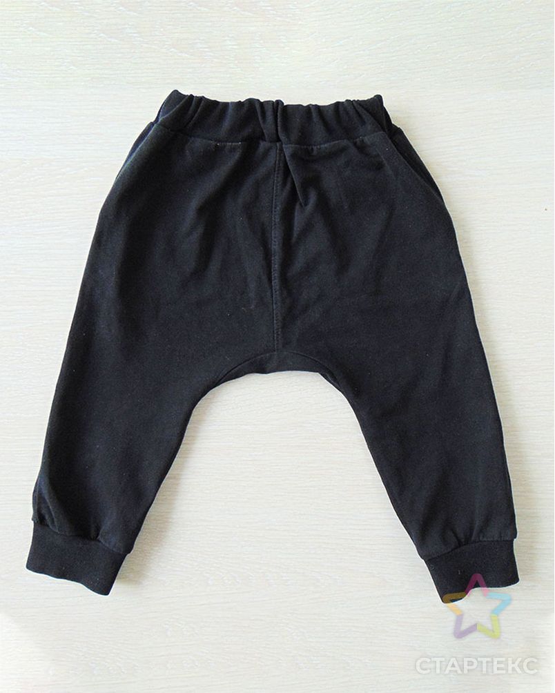Выкройка: трикотажные штаны с ластовицей для девочек Д-17 арт. ВКК-4022-6-ВП0924