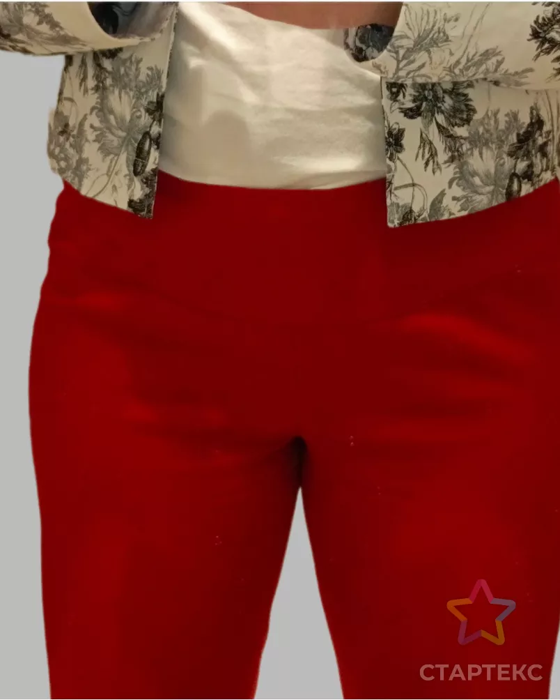 Выкройка: брюки на кокетке арт. ВКК-5138-5-ВП1764 - рис. 2