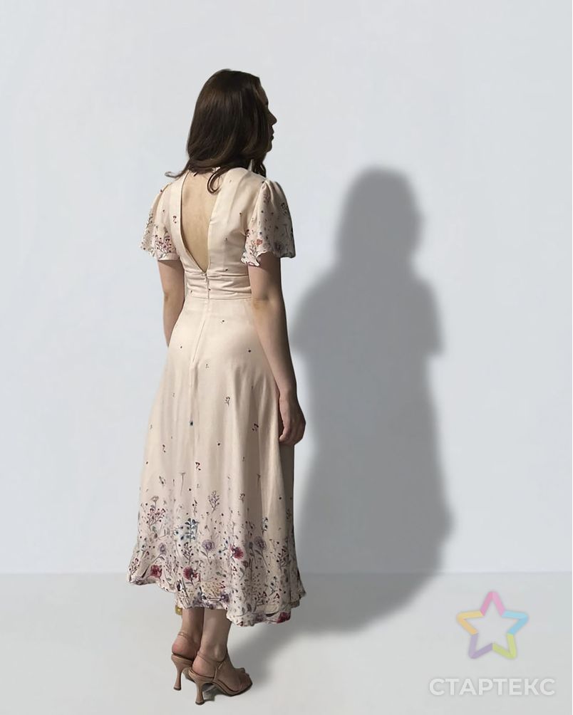 Выкройка: платье FLORA арт. ВКК-3129-33-ВП0805 2