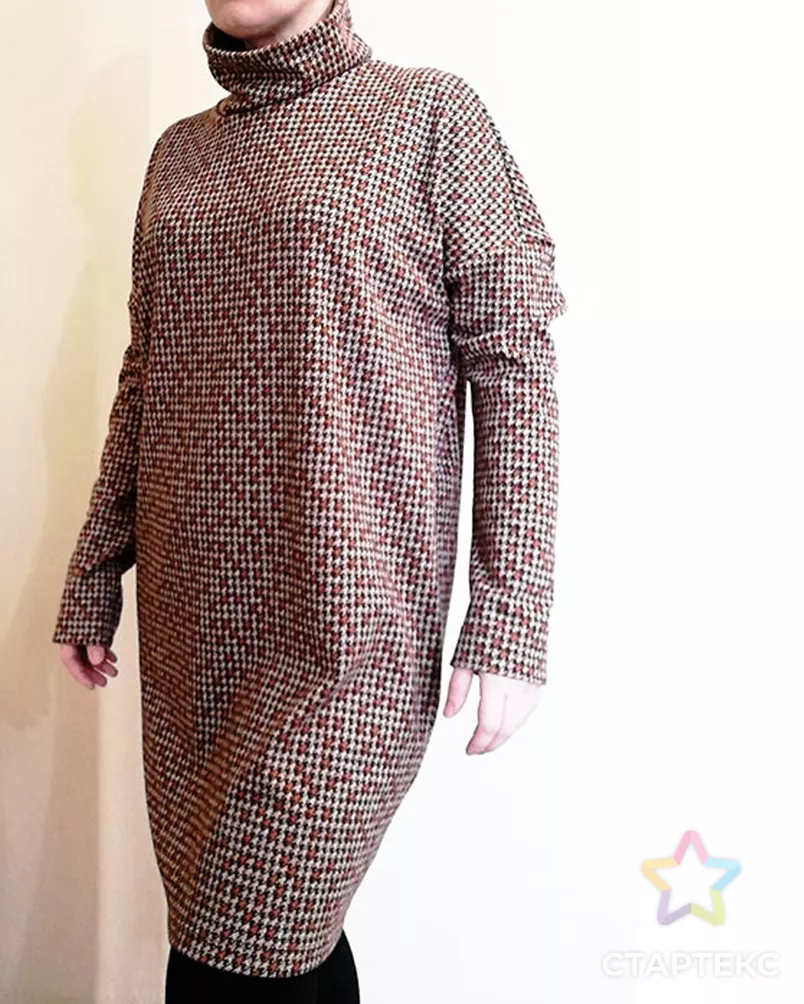 Выкройка: свитер/платье F216 арт. ВКК-4093-1-ВП0986 - рис. 2