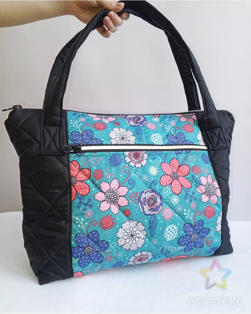 Выкройка: сумка из стежки арт. ВКК-5067-1-ВП1684 - рис. 1