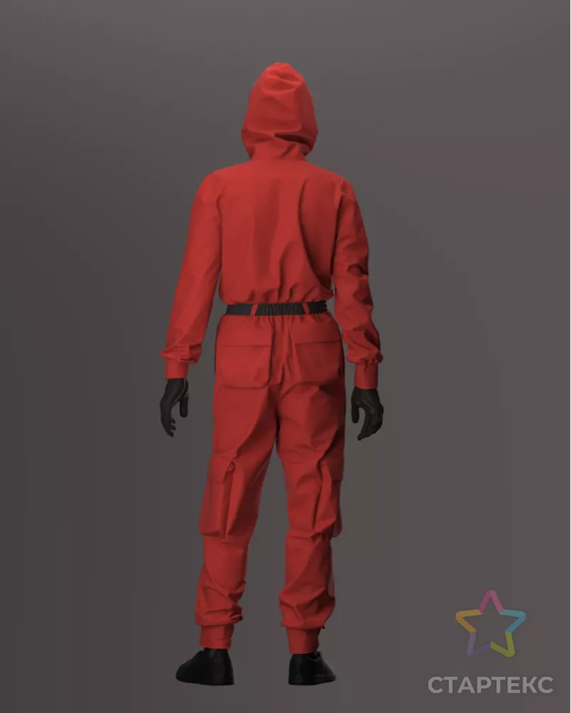 Выкройка: комбинезон из сериала «Игра в кальмара» арт. ВКК-2914-6-ВП0594 - рис. 3