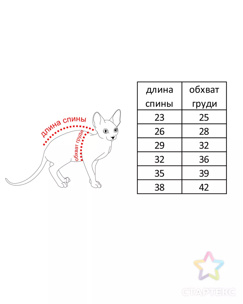 Выкройка: комбинезон CAT Р-27-1001 арт. ВКК-3001-7-ВП0677 - рис. 3