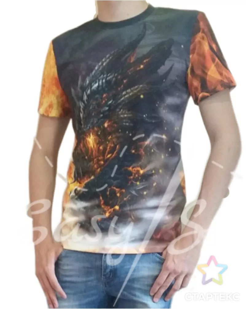 Выкройка: футболка мужская_M-T1 арт. ВКК-4561-1-ВП1355 - рис. 2