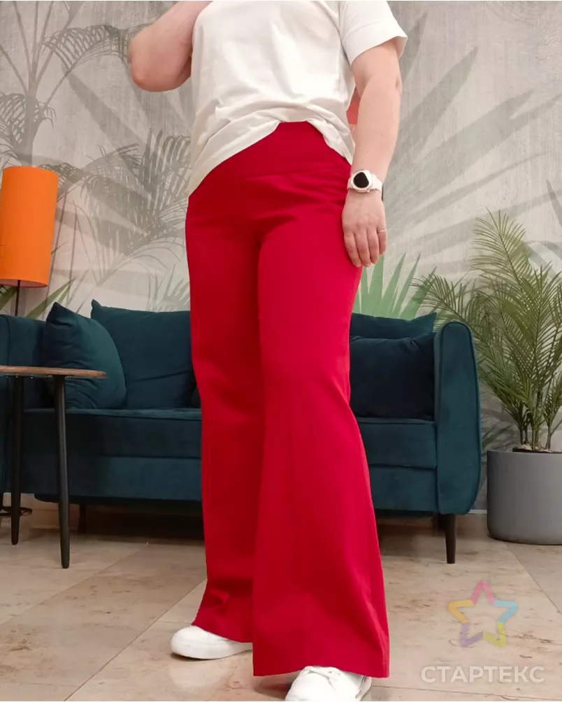 Выкройка: брюки на кокетке арт. ВКК-5138-5-ВП1764 - рис. 3