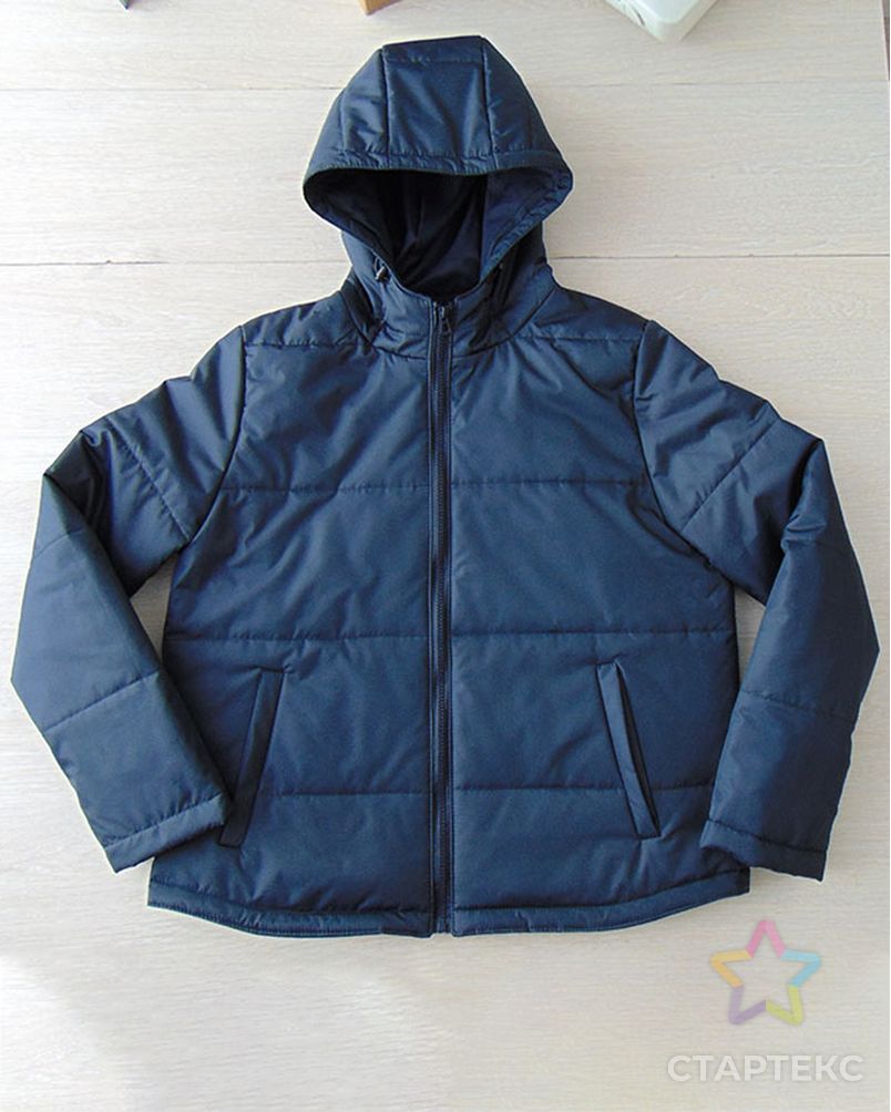 Выкройка: стеганая куртка с капюшоном F219 арт. ВКК-4167-8-ВП1061 4