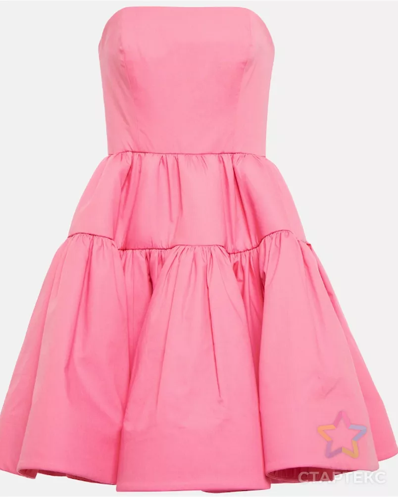 Выкройка: платье с пышной ярусной юбкой №141 арт. ВКК-5206-19-ВП1812 - рис. 3