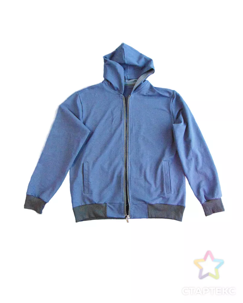 Выкройка: легкая толстовка с капюшоном_М-22 арт. ВКК-5162-1-ВП1783 - рис. 2