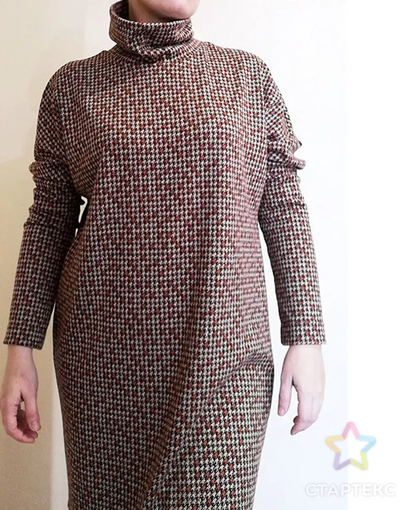 Выкройка: свитер/платье F216 арт. ВКК-4093-1-ВП0986 - рис. 3