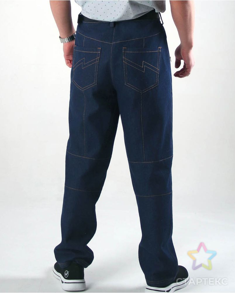 Выкройка: брюки мужские джинсового типа ES237 арт. ВКК-4321-1-ВП1212 3