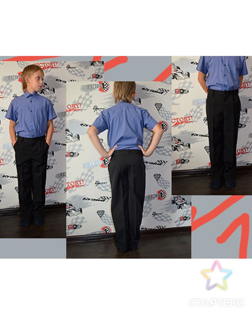 Выкройка: классические брюки для мальчиков арт. ВКК-4059-2-ВП0953 3