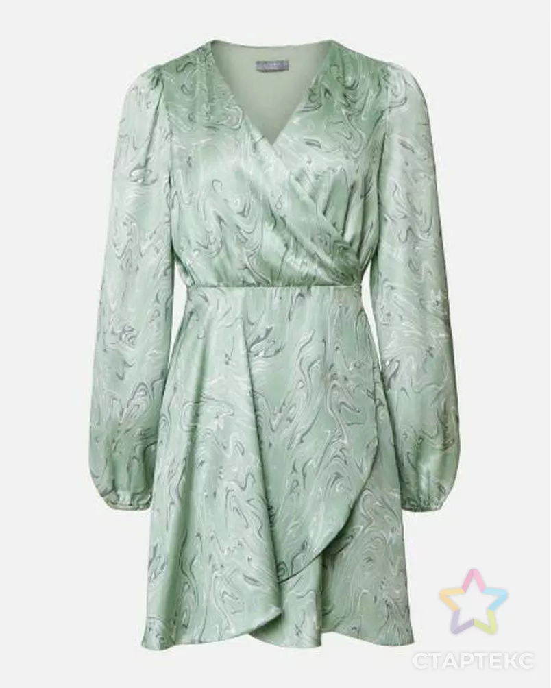 Выкройка: платье с запахом арт. ВКК-3054-8-ВП0728 - рис. 4