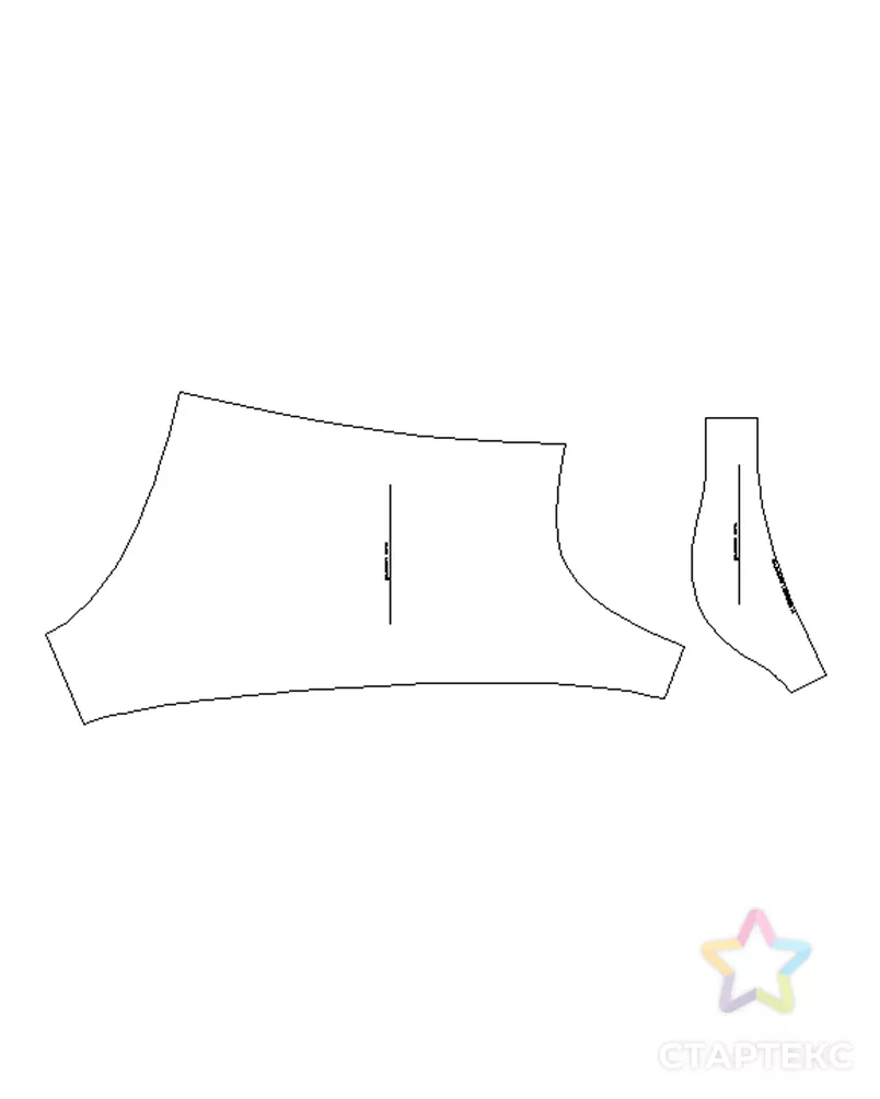 Выкройка: трусы-боксеры М-1 арт. ВКК-4140-3-ВП1034 - рис. 4