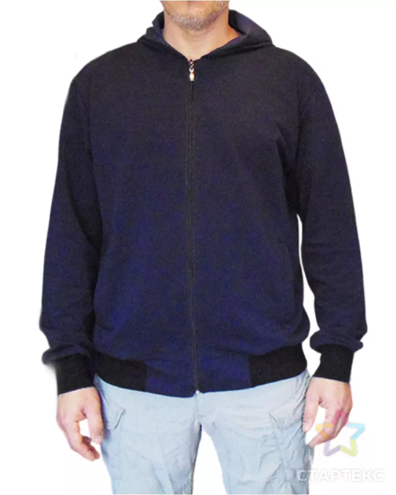 Выкройка: легкая толстовка с капюшоном_М-22 арт. ВКК-5162-1-ВП1783 - рис. 1