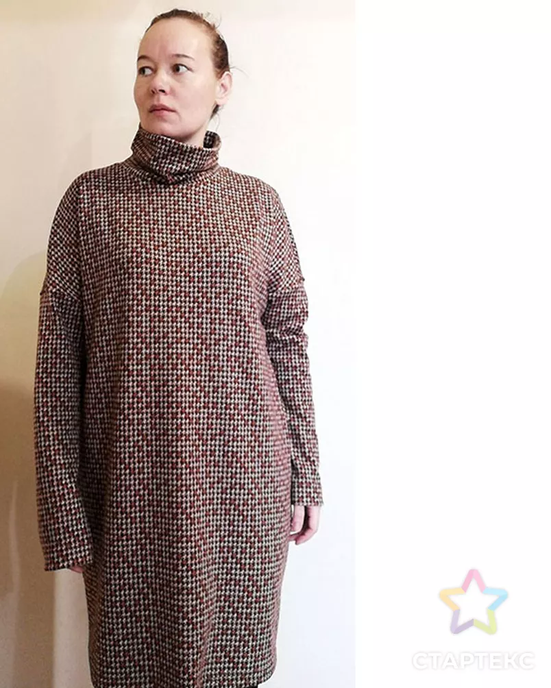 Выкройка: свитер/платье F216 арт. ВКК-4093-1-ВП0986 - рис. 4