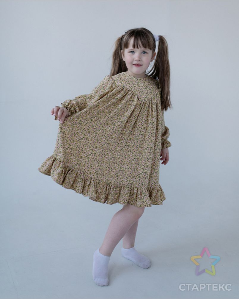 Выкройка: платье детское «Севилья» арт. ВКК-4380-26-ВП1278 4