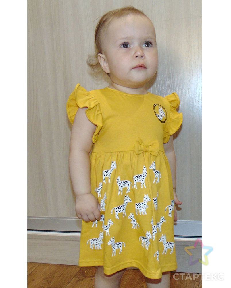 Выкройка: детское платье с крылышками D09 арт. ВКК-3095-1-ВП0771 5