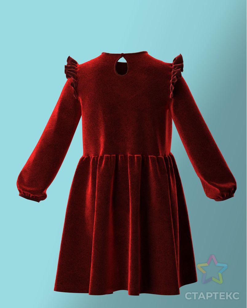 Выкройка: платье «Лили» арт. ВКК-2917-10-ВП0595 6
