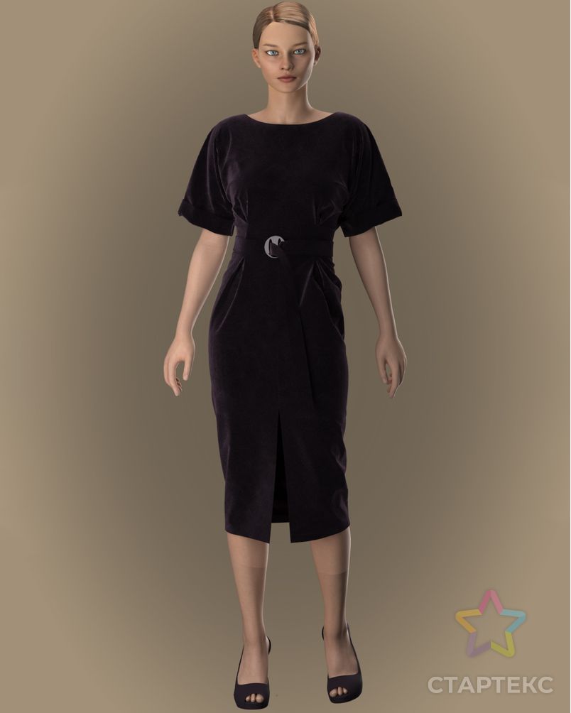 Выкройка: платье «Мия» арт. ВКК-2891-2-ВП0570 4