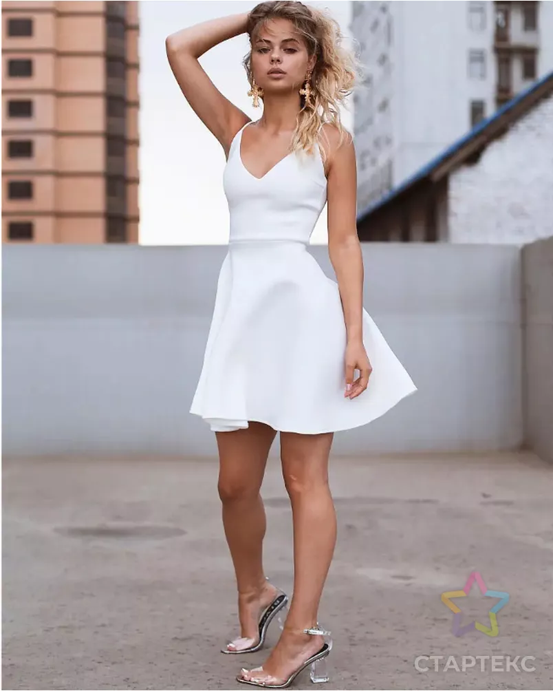 Выкройка: платье-сарафан на бретелях №142 арт. ВКК-5205-19-ВП1811 - рис. 2