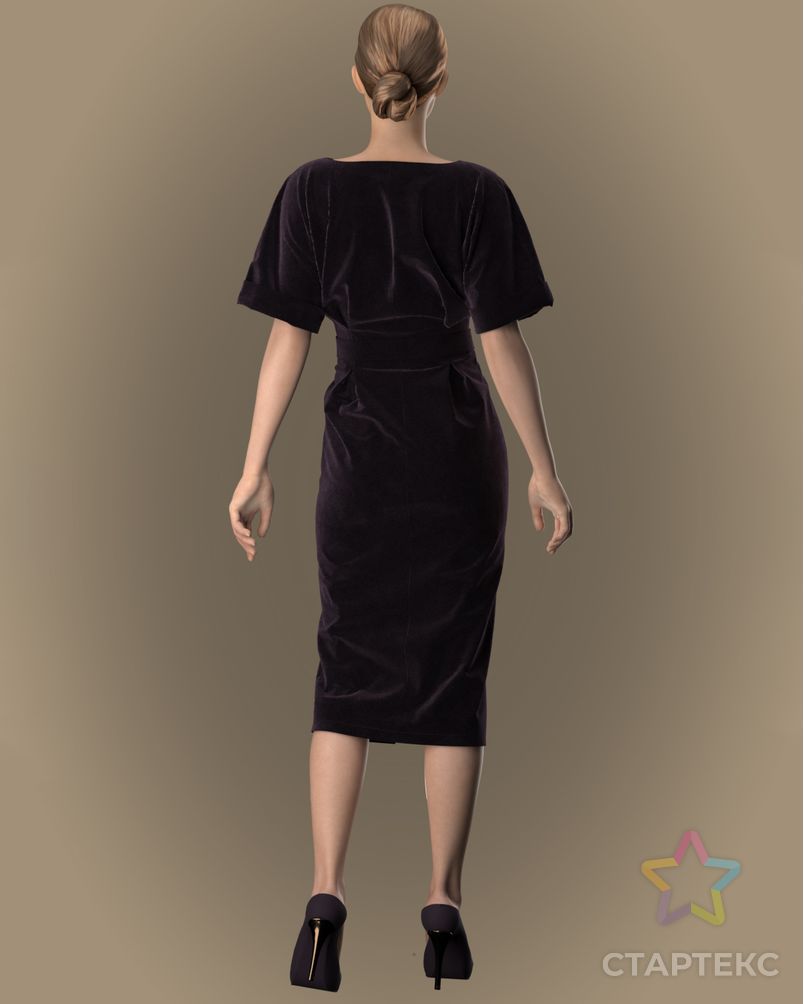 Выкройка: платье «Мия» арт. ВКК-2891-6-ВП0570 5