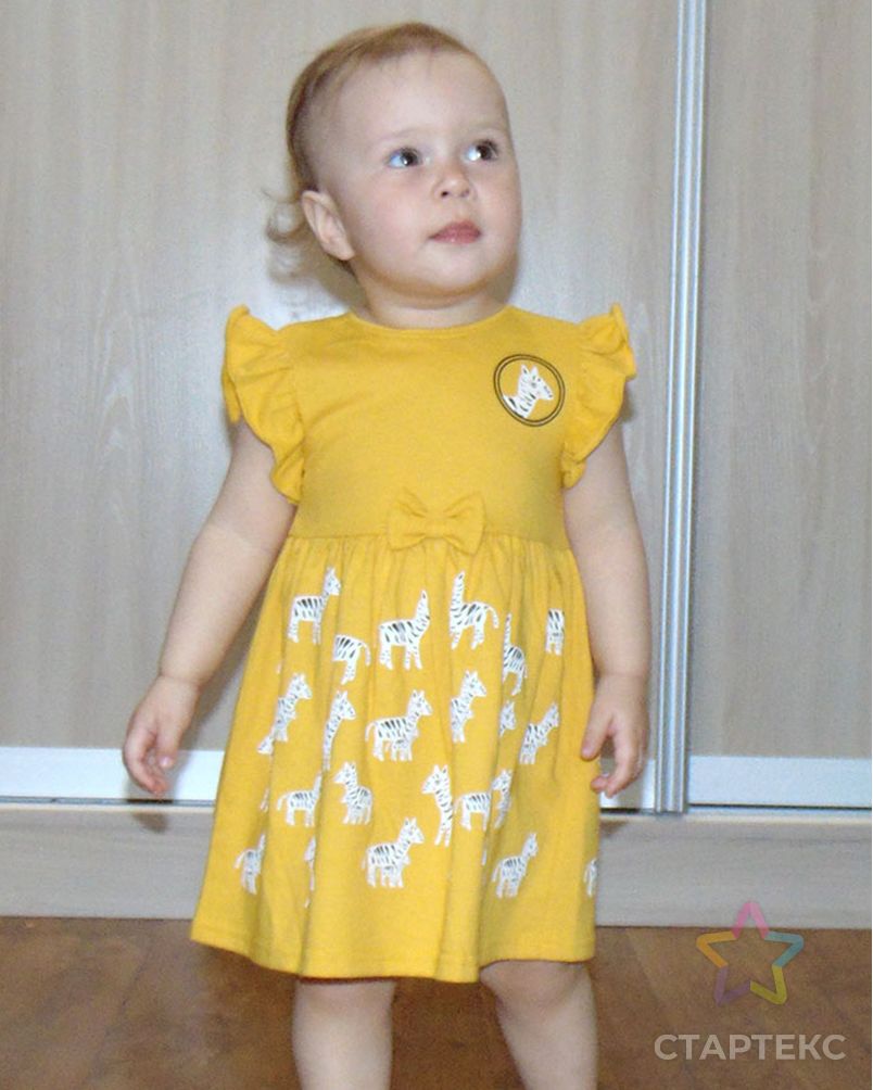 Выкройка: детское платье с крылышками D09 арт. ВКК-3095-1-ВП0771 1