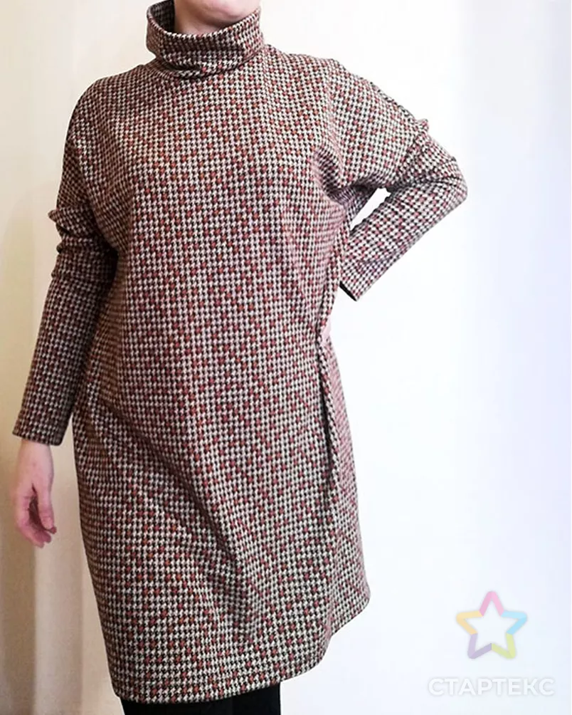 Выкройка: свитер/платье F216 арт. ВКК-4093-1-ВП0986 - рис. 5
