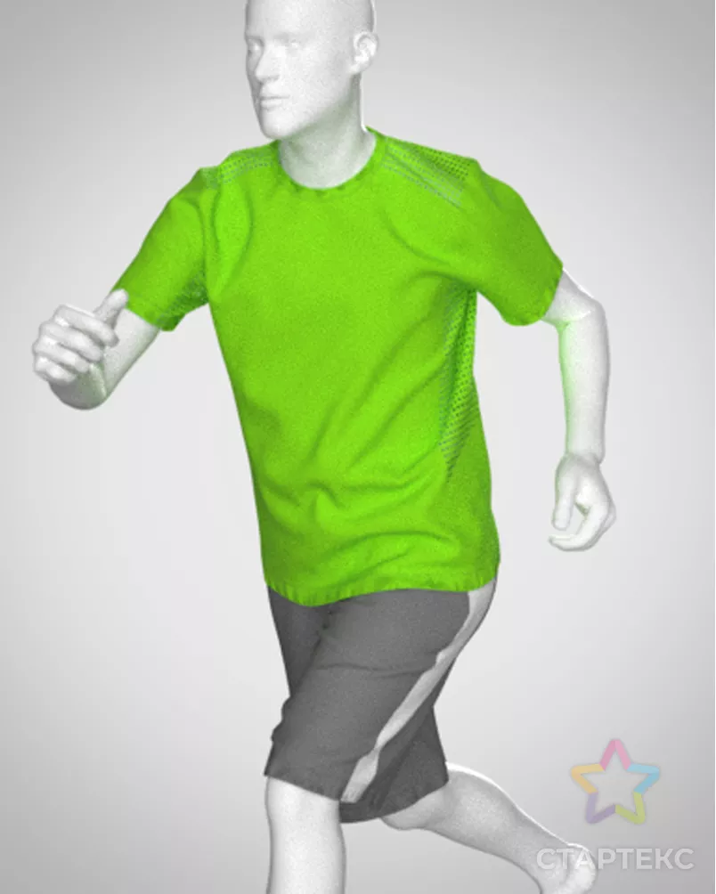 Выкройка: мужская спортивная футболка «Шон» арт. ВКК-2931-13-ВП0609 5