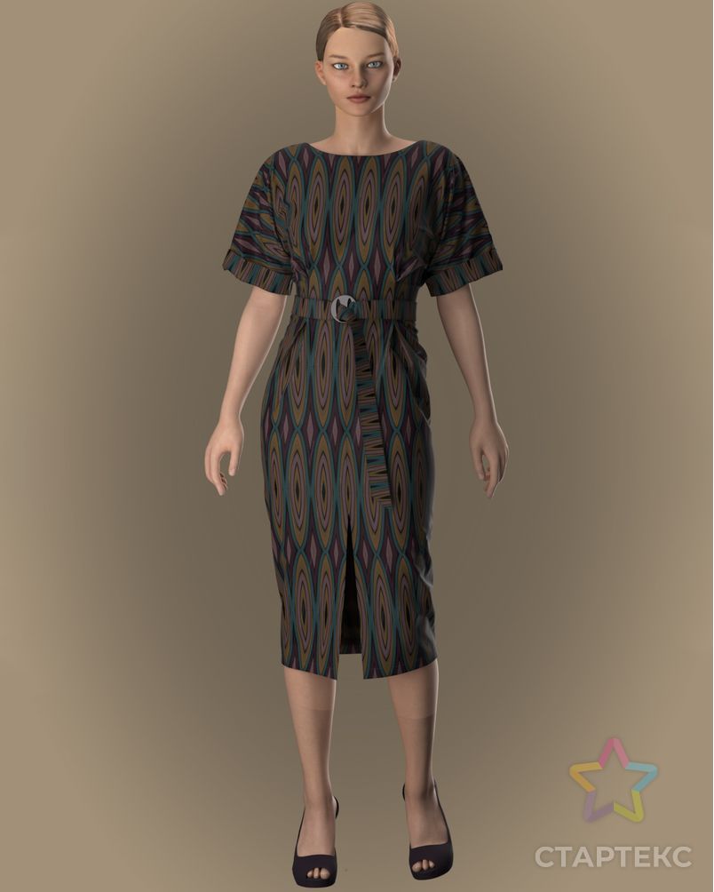 Выкройка: платье «Мия» арт. ВКК-2891-5-ВП0570 6