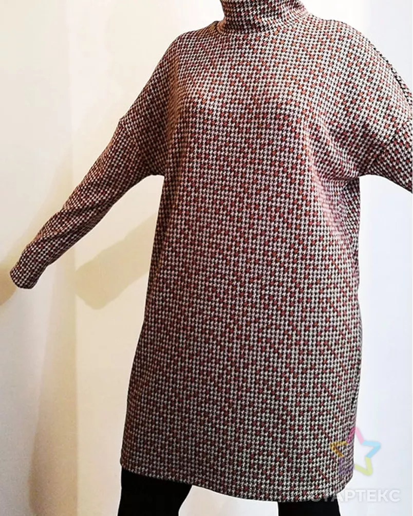 Выкройка: свитер/платье F216 арт. ВКК-4093-1-ВП0986 - рис. 6