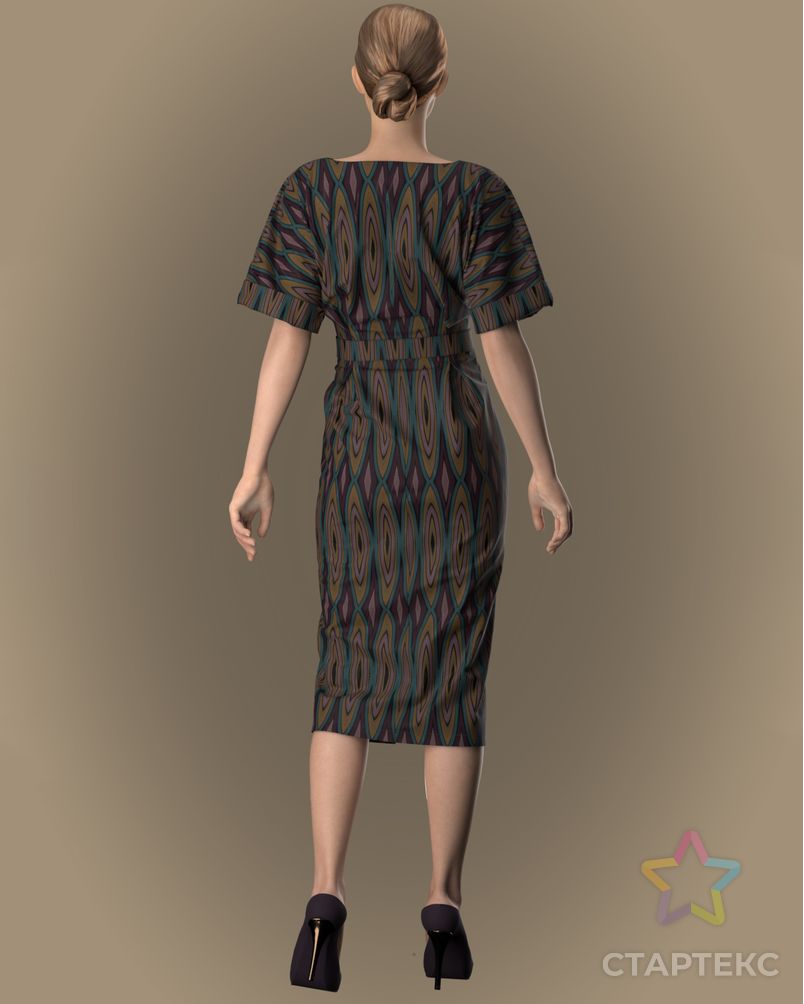 Выкройка: платье «Мия» арт. ВКК-2891-2-ВП0570 7