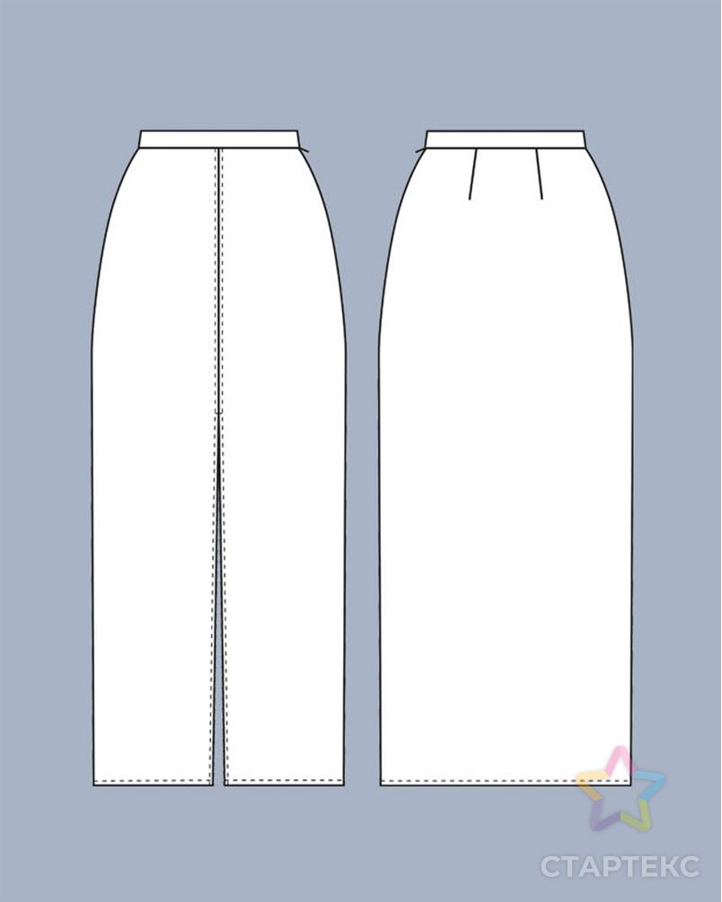 Выкройка: юбка MAYA арт. ВКК-3138-14-ВП0815 4