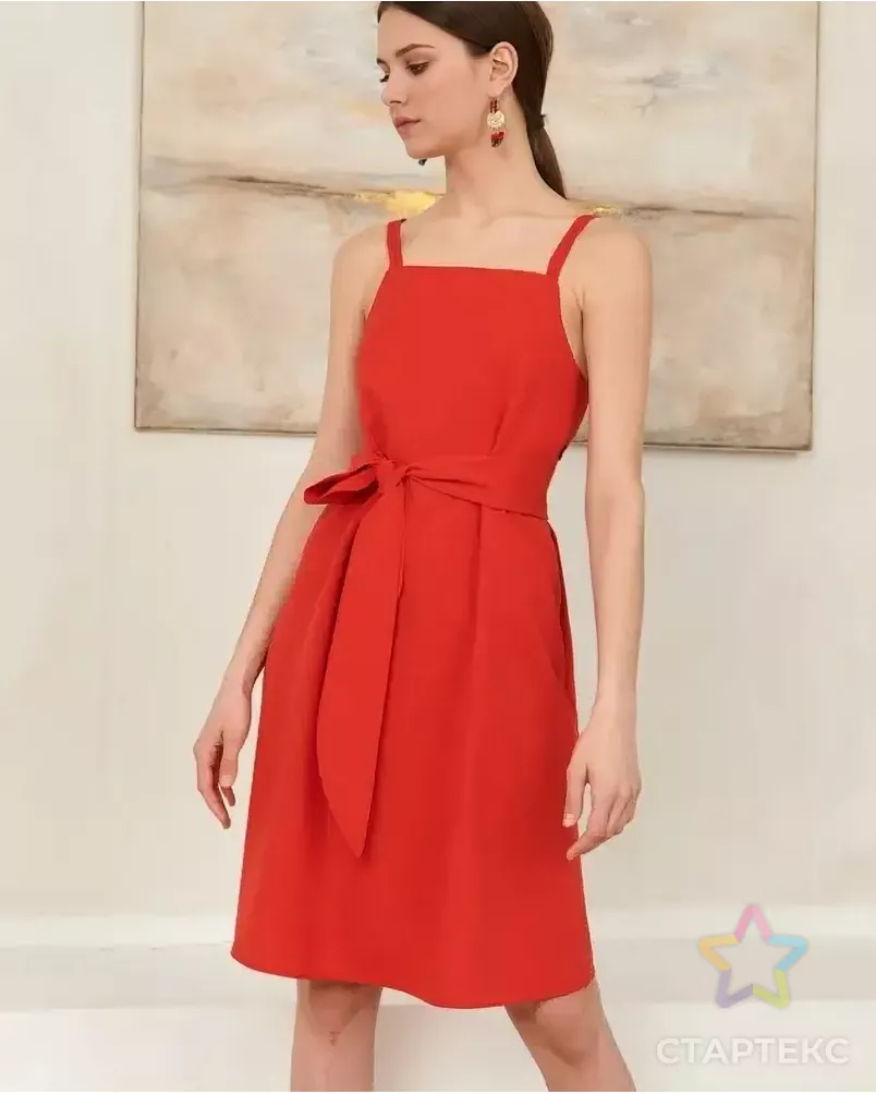 Выкройка: сарафан с открытой спиной_397 арт. ВКК-5203-6-ВП1808 - рис. 1