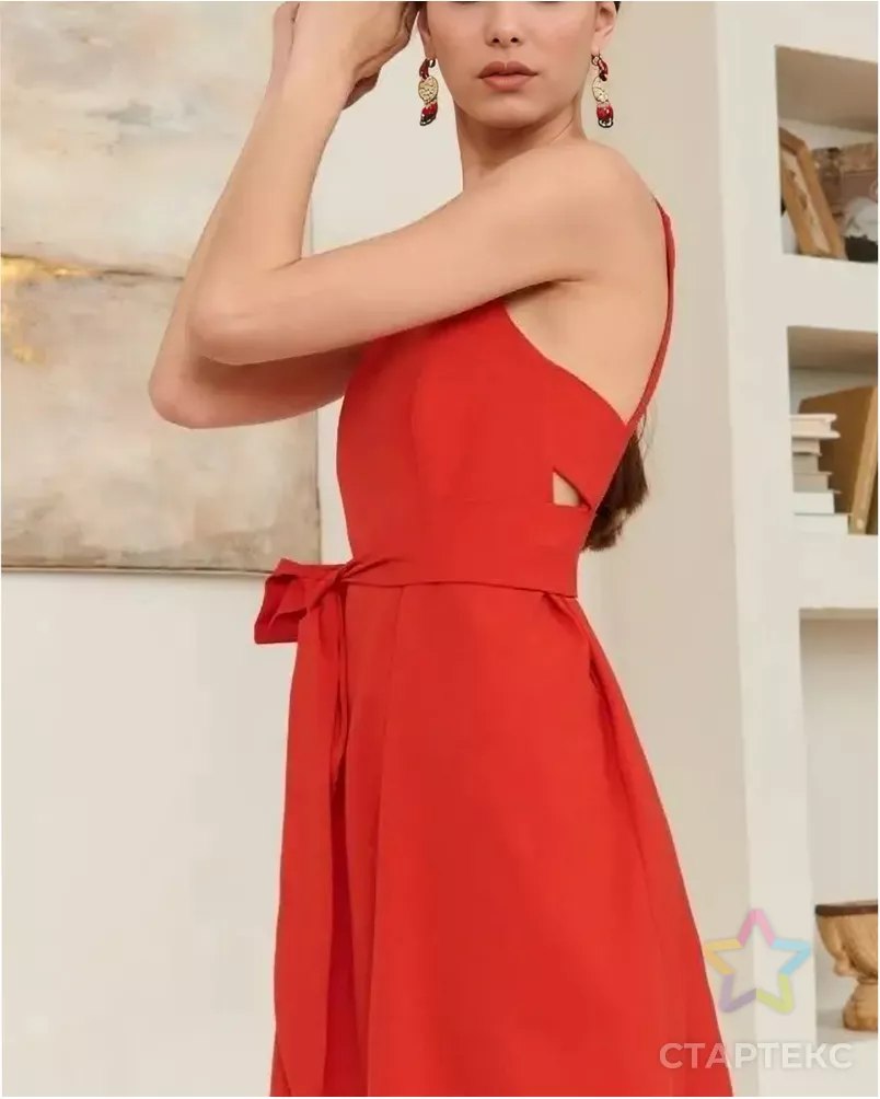 Выкройка: сарафан с открытой спиной_397 арт. ВКК-5203-6-ВП1808 - рис. 2