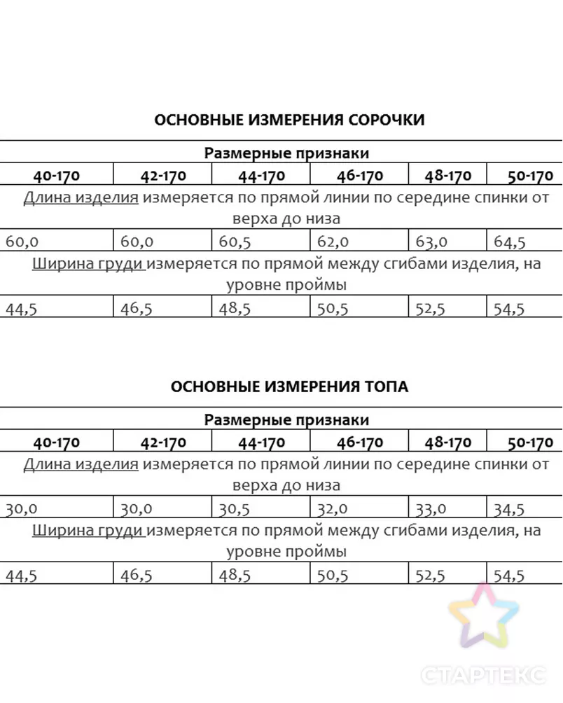 Выкройка: 2в1 сорочка + топ № 8 арт. ВКК-3174-7-ВП0850 - рис. 3