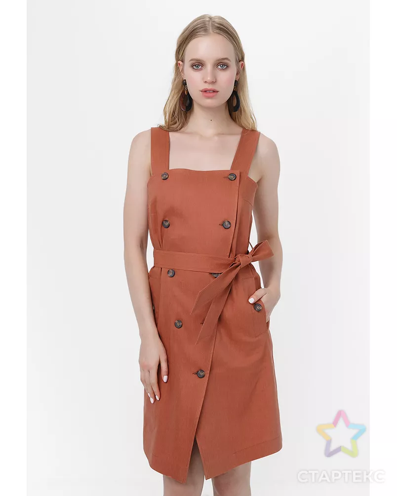 Выкройка платья № 168 арт. ВКК-38-6-В00036 - рис. 1