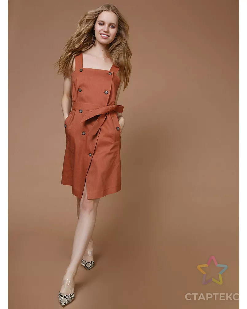 Выкройка платья № 168 арт. ВКК-38-6-В00036 - рис. 4