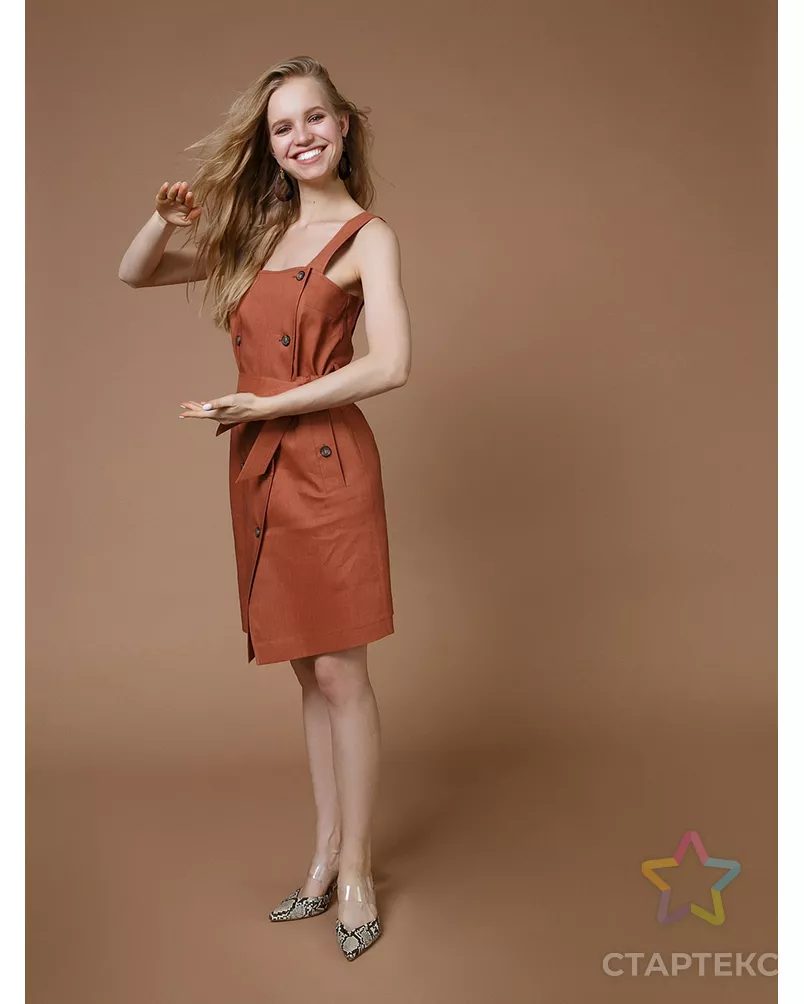 Выкройка платья № 168 арт. ВКК-38-6-В00036 - рис. 5