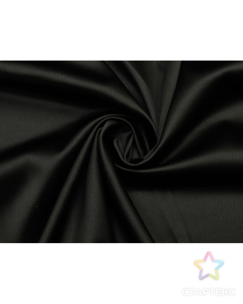 Атлас костюмно-плательный, цвет черный арт. ГТ-8764-1-ГТ-1-10553-1-38-1 1