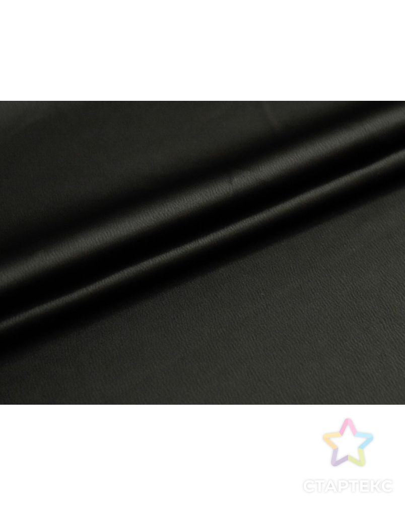 Атлас костюмно-плательный, цвет черный арт. ГТ-8764-1-ГТ-1-10553-1-38-1 2