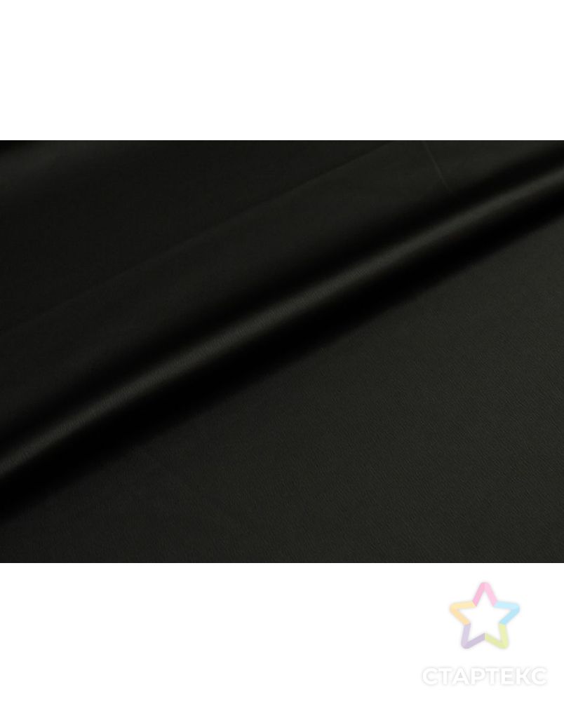 Атлас костюмно-плательный, цвет черный арт. ГТ-8764-1-ГТ-1-10553-1-38-1 6