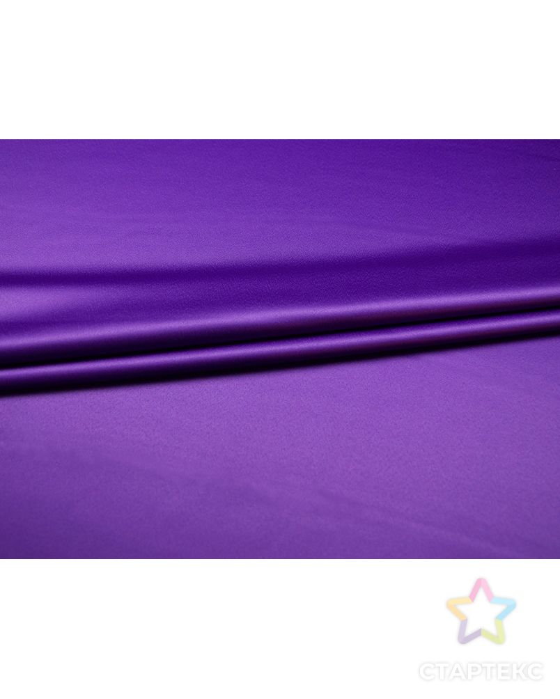 Атлас насыщенного фиолетового цвета арт. ГТ-5026-1-ГТ-1-6661-1-33-1