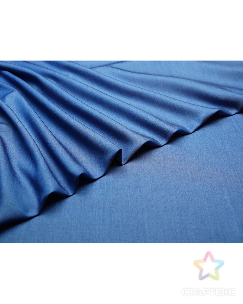 Рубашечная джинса синего цвета арт. ГТ-5184-1-ГТ-11-6871-1-30-1